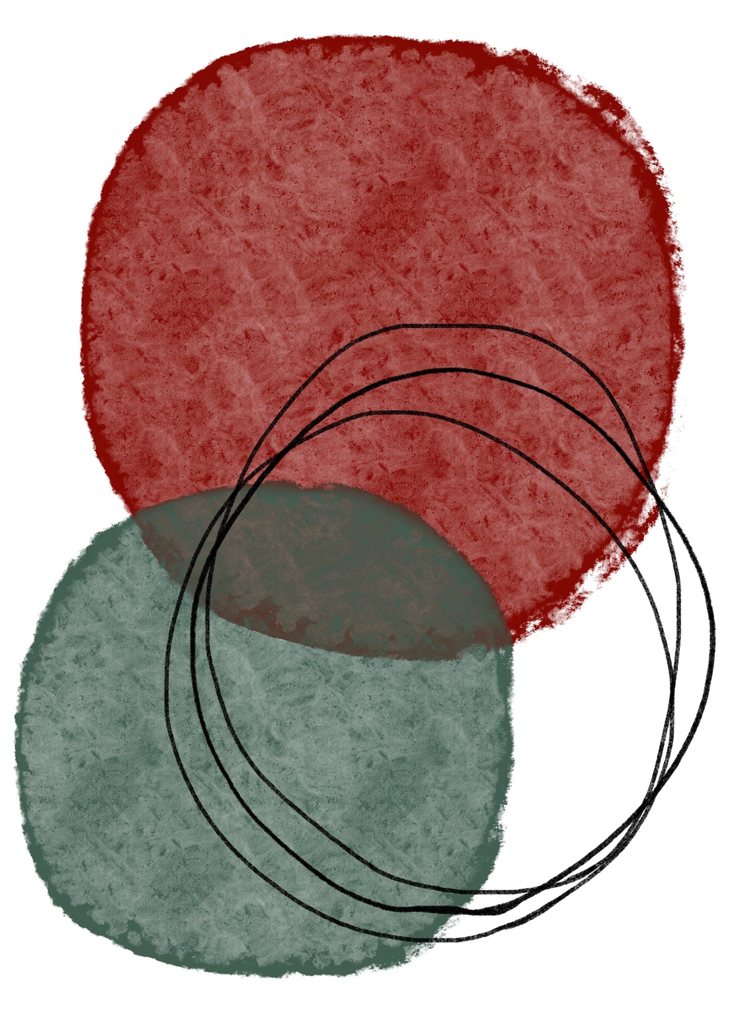 Red and & Contrast