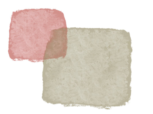 Soft Pink and Neutral Beige Watercolor Blend